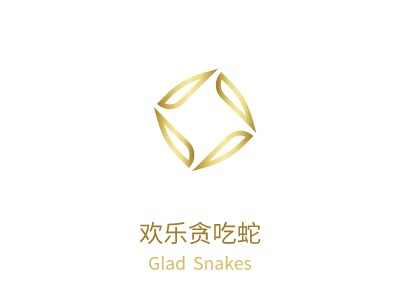 歡樂貪吃蛇LOGO設(shè)計