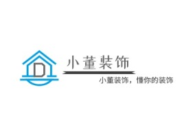 青岛小董装饰公司logo设计