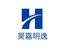 昊嘉明逸公司logo设计