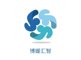浙江博媛汇智logo标志设计