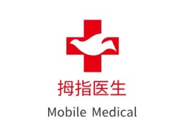 广州拇指医生门店logo标志设计