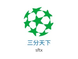 肇庆三分天下logo标志设计