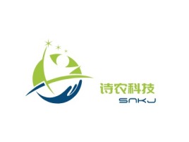 湖南SNKJ品牌logo设计