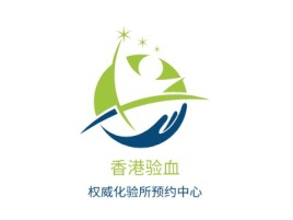 香港验血门店logo标志设计