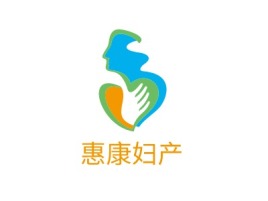 惠康妇产门店logo标志设计