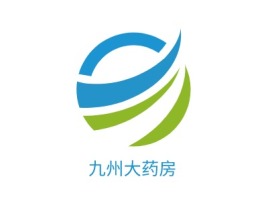 九州大药房门店logo设计