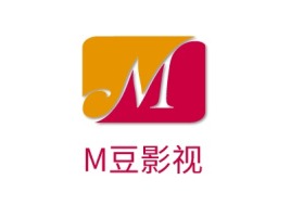 广东M豆影视logo标志设计