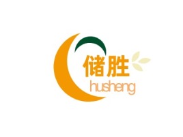 husheng公司logo设计