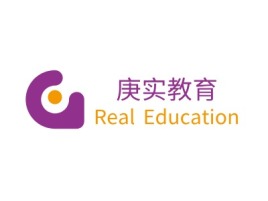 庚实教育logo标志设计