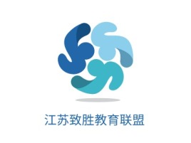 江苏致胜教育联盟logo标志设计