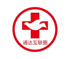 广东通达互联圈门店logo标志设计