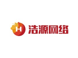 浩源网络公司logo设计