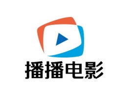 河北播播电影logo标志设计