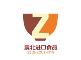 广东ZBJINKOUSHIPIN品牌logo设计