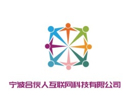 宁波合伙人互联网科技有限公司公司logo设计