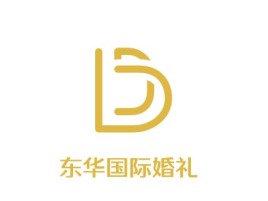 东华国际婚礼logo标志设计