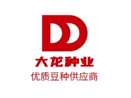 河南大龙种业品牌logo设计