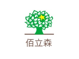 佰立森logo标志设计