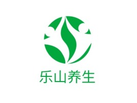 山东乐山养生品牌logo设计
