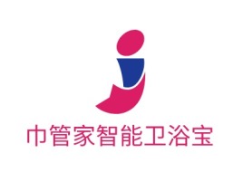 河南巾管家智能卫浴宝品牌logo设计