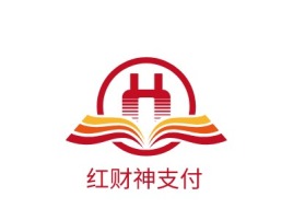 保山红财神支付logo标志设计