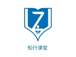 广东知行课堂logo标志设计