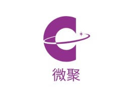 黑龙江微聚公司logo设计