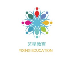 大同艺星教育logo标志设计
