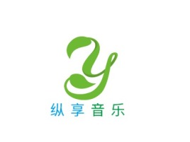 纵 享 音 乐logo标志设计