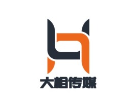 大相传媒logo标志设计