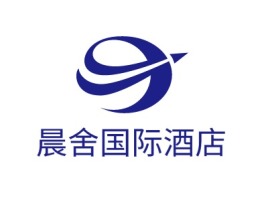 晨舍国际酒店名宿logo设计