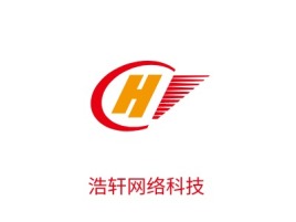 浩轩网络科技公司logo设计