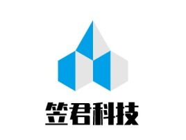 河北笠君科技公司logo设计