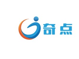 山东奇 点公司logo设计