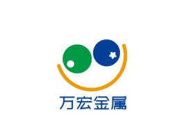 黑龙江万宏金属企业标志设计