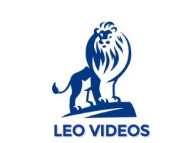 LEO VIDEOS门店logo设计