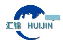  汇锦  HUIJIN公司logo设计