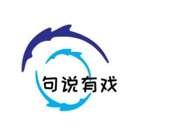 泡泡影视剧logo标志设计