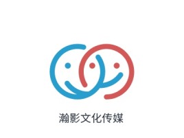 瀚影文化传媒logo标志设计