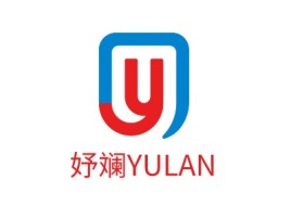 玉溪妤斓YULAN店铺标志设计