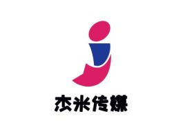 杰米传媒logo标志设计