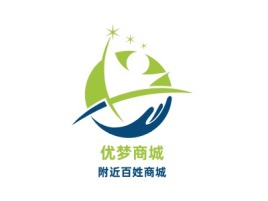天津优梦商城公司logo设计