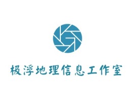 极浮地理信息工作室公司logo设计