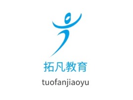拓凡教育logo标志设计