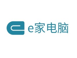 e家电脑公司logo设计