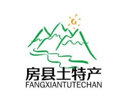 房县土特产品牌logo设计