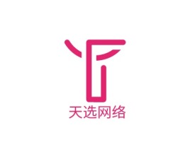 德宏天选网络公司logo设计