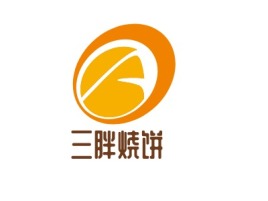 湖南三胖烧饼品牌logo设计