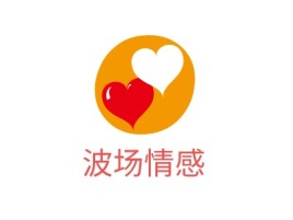 波场情感门店logo标志设计