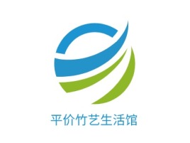 平价竹艺生活馆公司logo设计